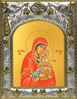 Икона Анна, мать Пресвятой Богородицы, праведная, 14х18 см 28686