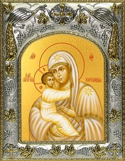 Икона Жировицкая икона Божией Матери, 14х18 см 28695