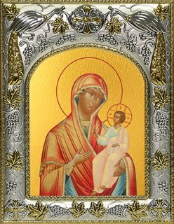 Икона Иверская икона Божией Матери, 14х18 см 28857