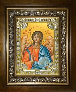 Икона Ангел Хранитель, в киоте 24х30 см 28921