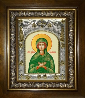 Икона Мариамна праведная, в киоте 20х24 см 28932