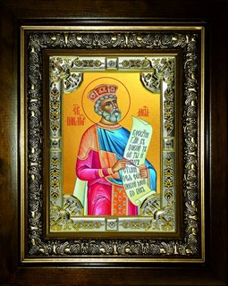 Икона Давид царь и пророк, в киоте 24х30 см 29127