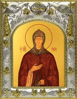 Икона София Суздальская, преподобная, 14х18 см 29228