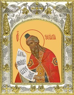Икона Захария пророк, 14х18 см 29330