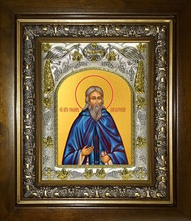 Икона Роман Киржачский, в киоте 20х24 см 29428