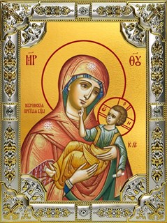 Икона Муромская икона Божией Матери, 18х24 см, со стразами 29433
