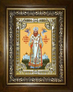 Икона Иоанн (Иван) Шанхайский и Сан-Францисский святитель, чудотворец, в киоте 24х30 см 29448