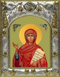 Икона Анна Пророчица, 14х18 см 29456
