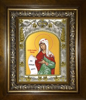 Икона Сосанна Римская, в киоте 20х24 см 29472