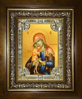 Икона Взыскание погибших, икона Божией Матери, в киоте 24х30 см 29610