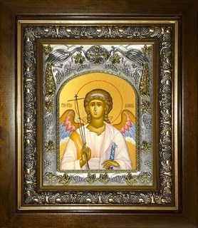 Икона Ангел Хранитель, в киоте 20х24 см 29740