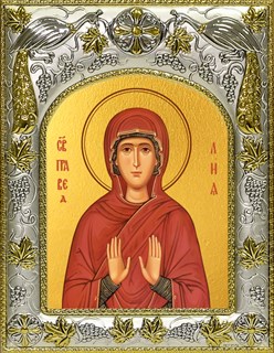 Икона Лия праведная, праматерь, 14х18 см 29810