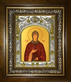 Икона София Суздальская, преподобная, в киоте 20х24 см 29828