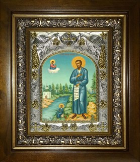Икона Семён (Симеон) Верхотурский праведный, в киоте 20х24 см 29836