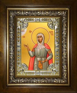 Икона Фотина (Светлана) Самаряныня, Римская, мученица, в киоте 24х30 см 29960