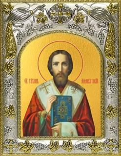 Икона Тихон Амафунтский, епископ, 14х18 см 29969