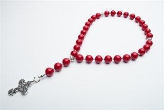 Четки 30 Пасхальные Майорика красная 229825