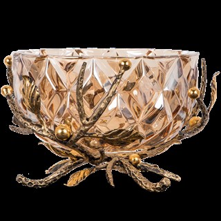 {{photo.Alt || photo.Description || 'Фруктовница-конфетница Весна Кристалл Бронза'}}