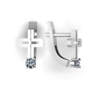 {{photo.Alt || photo.Description || 'Серьги серебряные с фианитами 1.67 гр.'}}