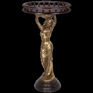 Подставка декоративная Валерия №450/2 Бронза Орех Bo13021_4447;Bo11487_4447