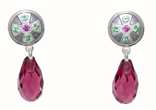 {{photo.Alt || photo.Description || 'Серьги серебряные с фианитами 2.84 гр.'}}