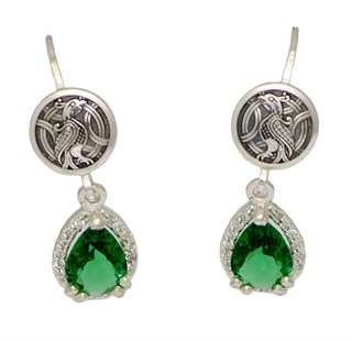 {{photo.Alt || photo.Description || 'Серьги серебряные с фианитами 3.3 гр.'}}