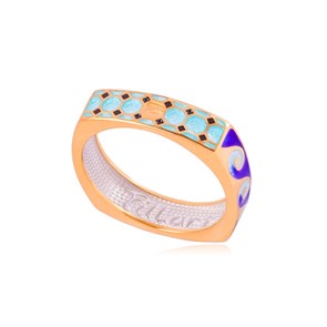 {{photo.Alt || photo.Description || 'Кольцо из серебра «Орнамент» (золочение), квадратное с волнами'}}