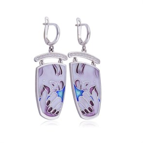 {{photo.Alt || photo.Description || 'Серьги-подвески из серебра «Соблазн» с фианитами'}}