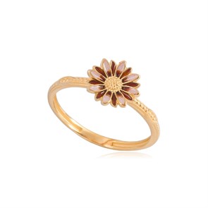 {{photo.Alt || photo.Description || 'Кольцо из серебра «Ромашка» (золочение), розовое'}}