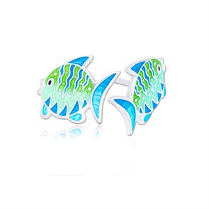 {{photo.Alt || photo.Description || 'Пусеты из серебра «Попугай», голубые'}}