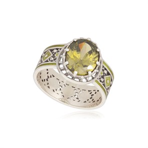 {{photo.Alt || photo.Description || 'Кольцо из серебра «Калейдоскоп», зеленое'}}