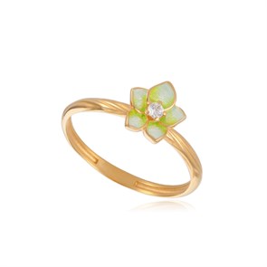 {{photo.Alt || photo.Description || 'Кольцо из серебра «Жасмин» (золочение), салатовое'}}