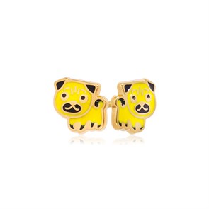 {{photo.Alt || photo.Description || 'Пусеты из серебра «Мопс» (золочение), желтые'}}