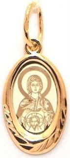 {{photo.Alt || photo.Description || 'Образок позолоченный (красн.) Святая мученица Вероника 0.95 гр.'}}