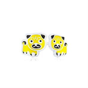 {{photo.Alt || photo.Description || 'Пусеты из серебра «Мопс», желтые'}}