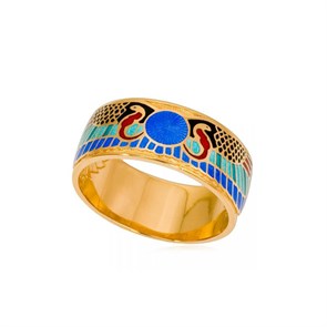 {{photo.Alt || photo.Description || 'Кольцо из серебра «Фараон» (золочение), синее'}}