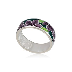 {{photo.Alt || photo.Description || 'Кольцо из серебра «Клематис», фиолетово-зеленое'}}