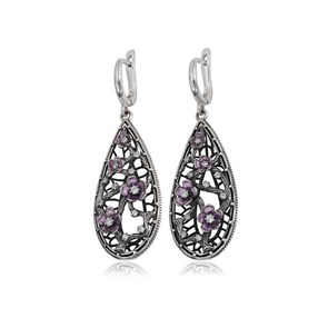 {{photo.Alt || photo.Description || 'Серьги-подвески серебряные «Сакура»'}}