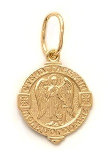 {{photo.Alt || photo.Description || 'Образок позолоченный (красн.) Ангел-Хранитель 1.07 гр.'}}