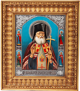 Резная икона "Святитель Лука" RM100034