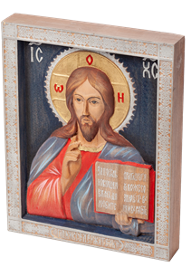 Резная икона "Иисус Христос" RM100035