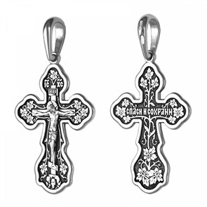 Крест серебрянный, 2.50 гр. ПР.К.000842