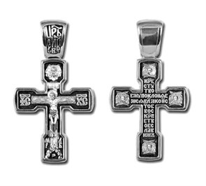 Крест серебрянный, 6.68 гр. ПР.К.000850