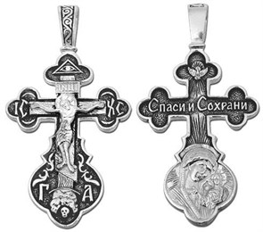 Крест серебрянный, 4.79 гр. ПР.К.000896