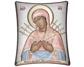 Икона Семистрельная VL1064