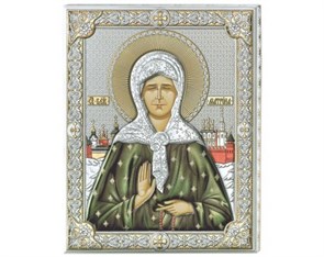 Икона "Святая Матрона Московская" VL1307