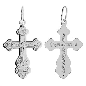 Крест серебряный Ag 925, коллекция Иваново, 1,24 гр. КРС022482