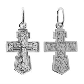 Крест серебряный Ag 925, коллекция Иваново, 1,16 гр. КРС0224291