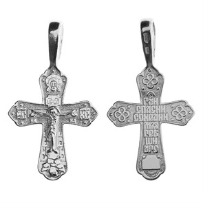 Крест серебряный Ag 925, коллекция Иваново, 1,13 гр. КРС0224319