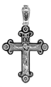 Крест серебряный Ag 925, коллекция Спаси и сохрани, с молитвой Спаси и сохрани, 3,81 гр. КРС0224450